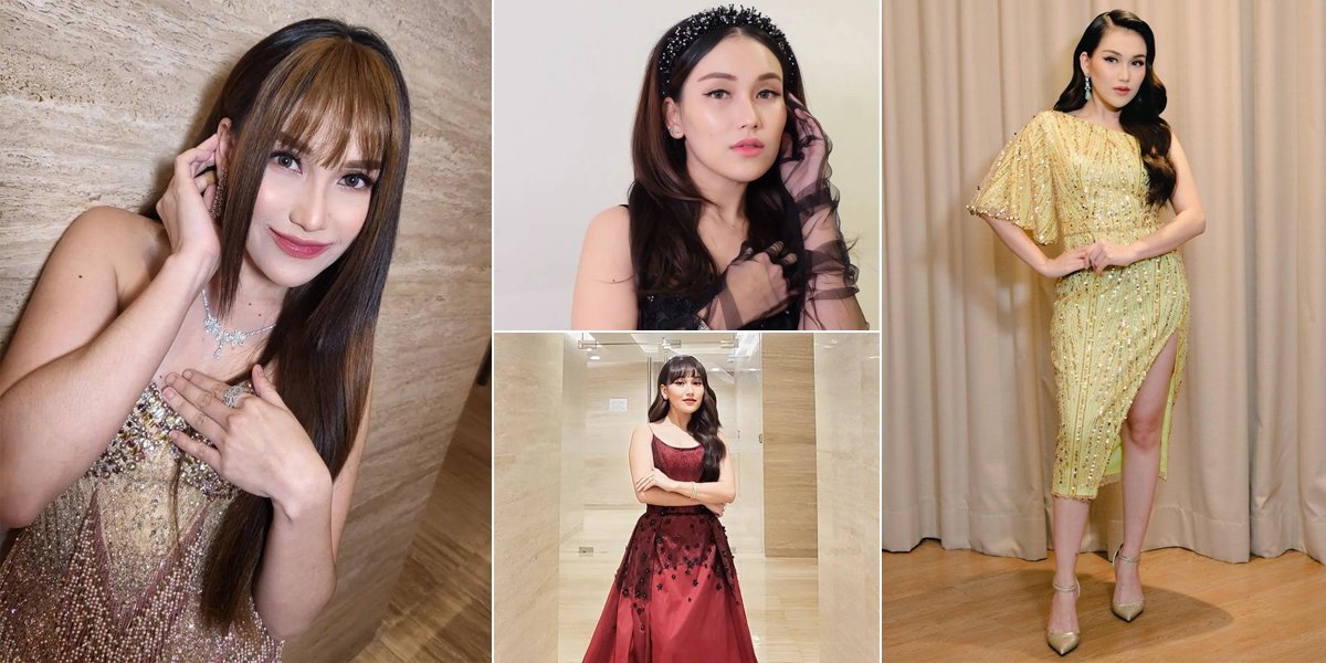 Series of Ayu Ting Ting Photos in Evening Gowns, Said to be More Beautiful & Clear as Korean Artists!