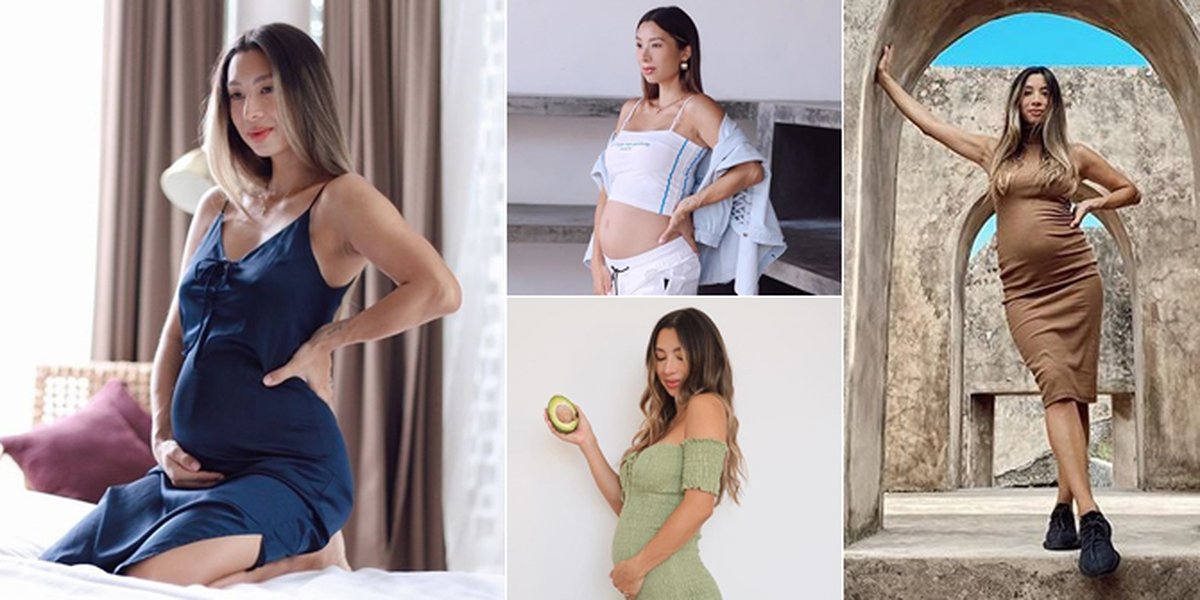 Jennifer Bachdim's Baby Bump Photos that Look Bigger at 19 Weeks of Pregnancy