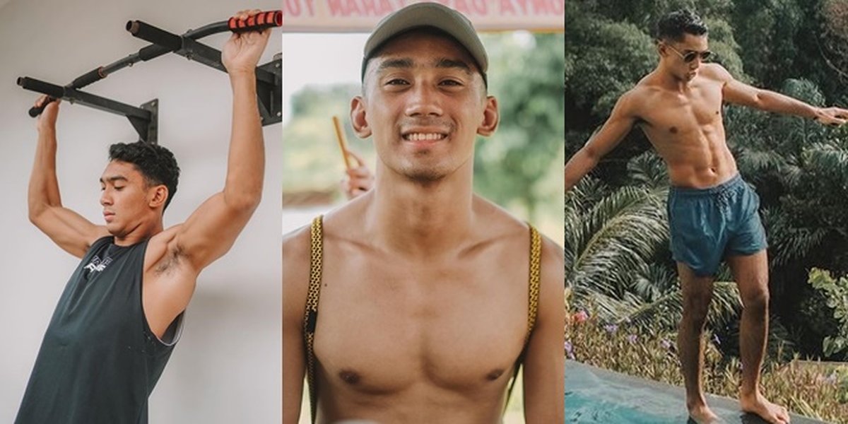 Series of Photos of Daffa Wardhana Shirtless Showing Muscular Body While Engaging in Sports and Adventuring in the Wild!