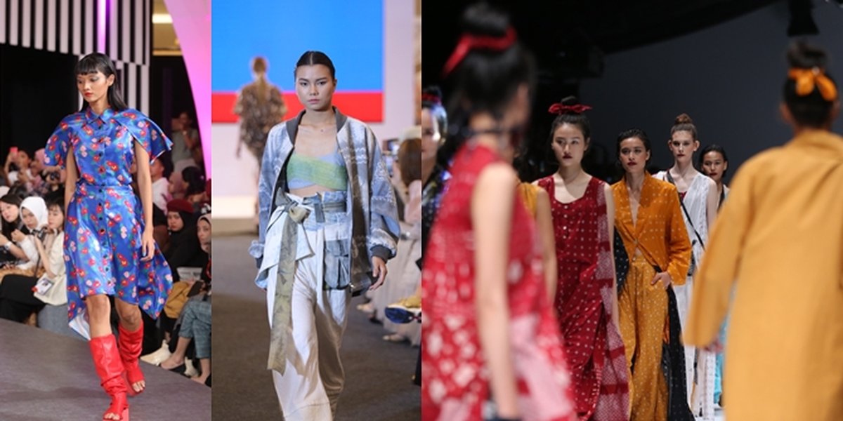 Row of Photos Jakarta Fashion Week 2020, Thousands of Epic Collections Color the Catwalk