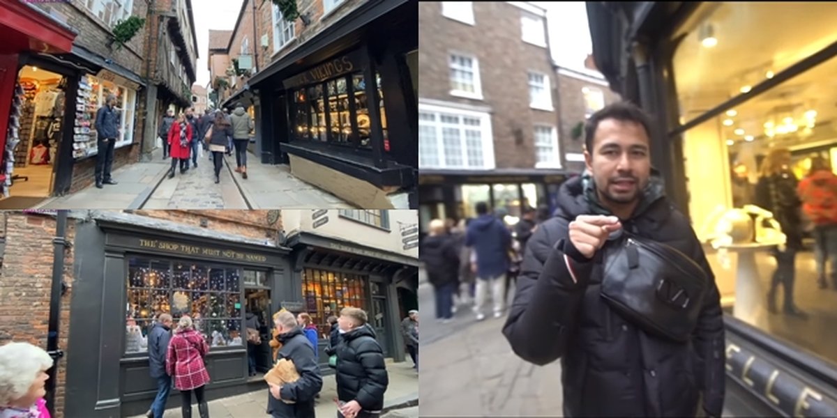Raffi Ahmad's Photos in York - England, Visiting the Filming Location of 'HARRY POTTER'
