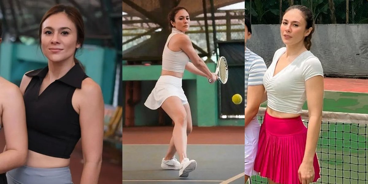 Series of Photos of Wulan Guritno Wearing Mini Skirt While Playing Tennis, Showcasing Beautiful and Ageless Beauty!
