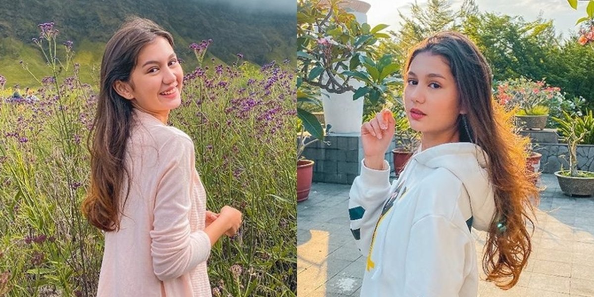 Series of Photos of Zoe Jackson, the Actress Who Plays Nana in 'BUKU HARIAN SEORANG ISTRI', Looking More Beautiful and Glowing While Posing in a Flower Garden!