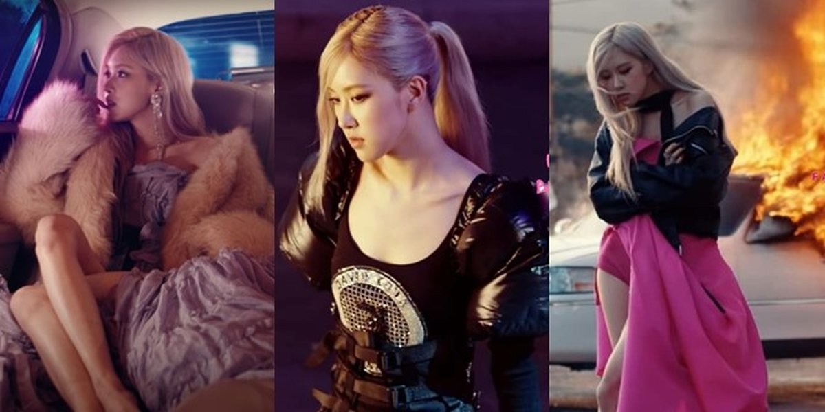 Lineup of Dresses and Jewelry Worn by Rose BLACKPINK in the 'On The Ground' MV, Including Wedding Dresses and Swimsuit Tops