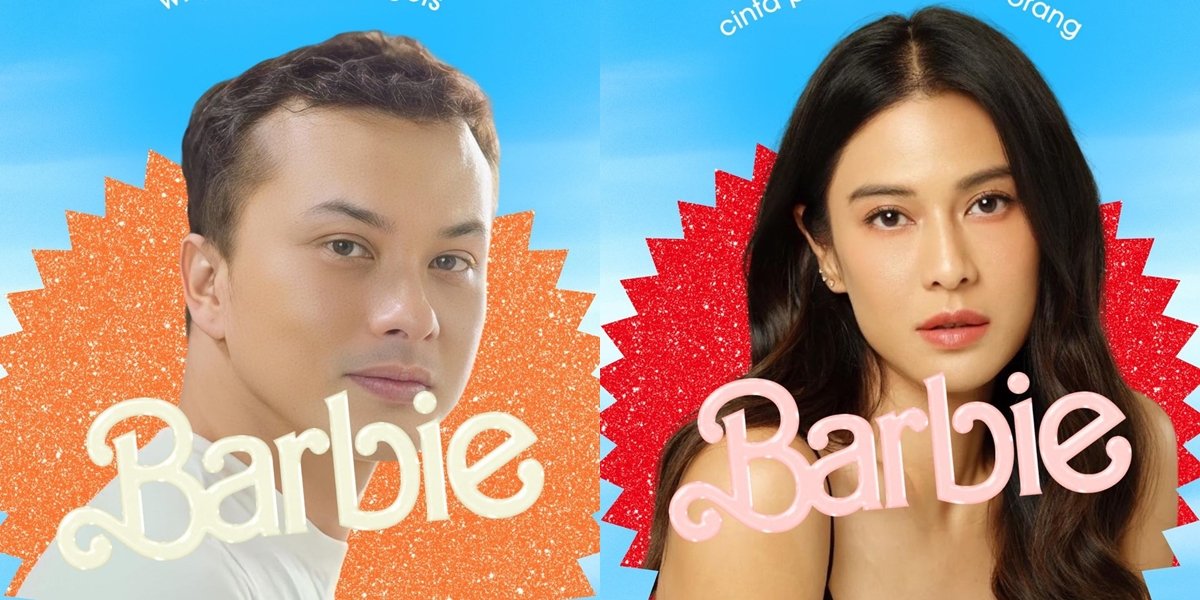 A Series of Meme Posters of Barbie Version of Indonesian Actors and Actresses, Featuring Nicholas Saputra to Dian Sastrowardoyo