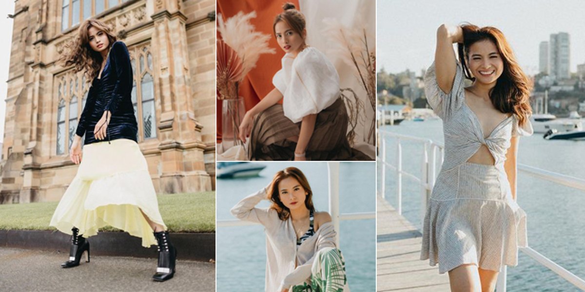 Acha Septriasa's Beautiful Poses During a Photoshoot in Sydney, Her Aura is Like a Supermodel!