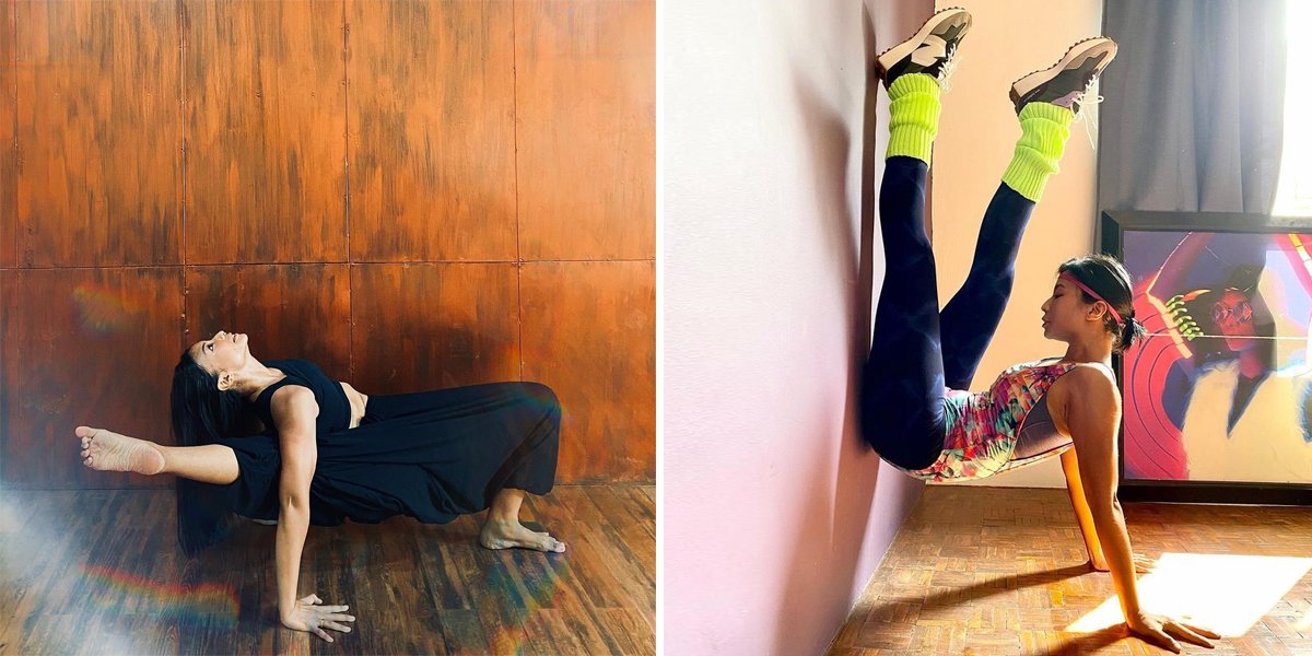 Shareefa Daanish's Line of Yoga Poses that Make You Cringe, Her Body is Super Flexible Despite Being 40 Years Old