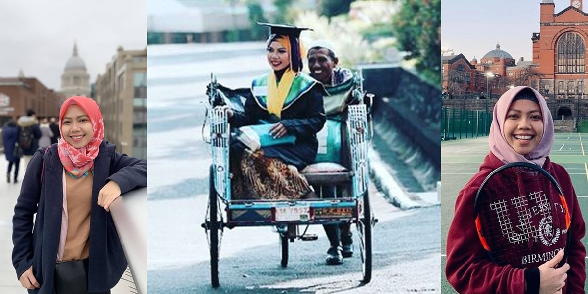 Series of Portraits of Raeni, the Woman who Went Viral for Graduating with her Father on a Pedicab - Now Pursuing a Doctorate in England