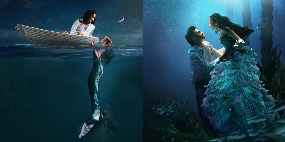 Celebrities Pose for Underwater Photoshoot Inspired by Disney's 'THE LITTLE MERMAID', Naura Ayu to Titi DJ Amazed