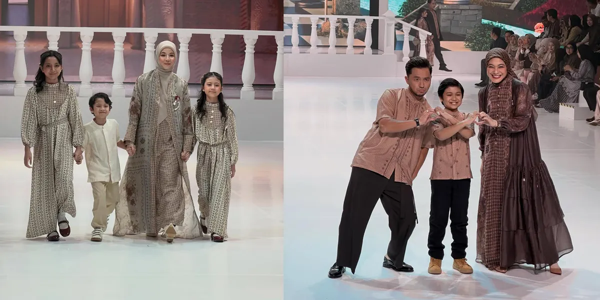 A Lineup of Celebrities Graces the Fashion Show of Zaskia & Shireen Sungkar, From Omesh to Natasha Rizky