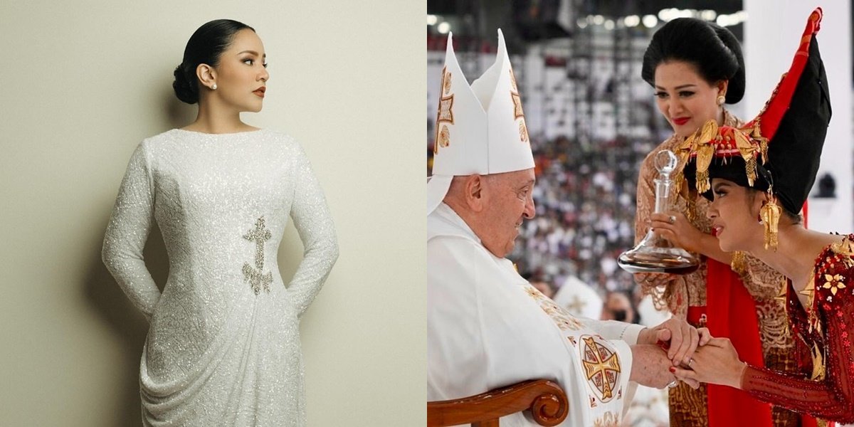 A List of Celebrities Who Attended Mass with Pope Francis at GBK, Lyodra's Performance Caught Attention