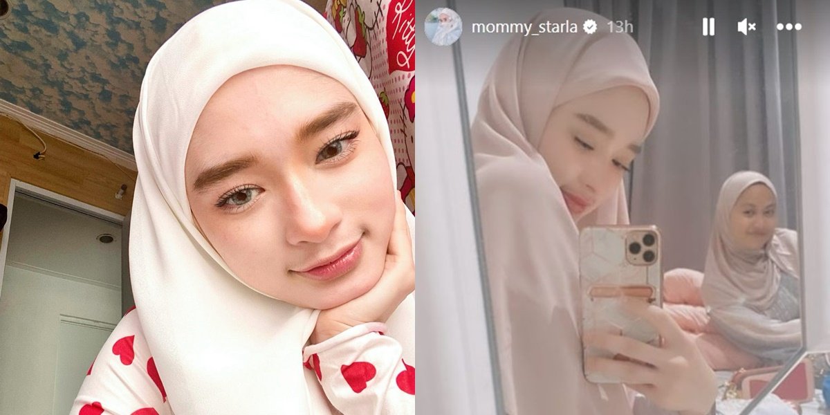 Beautiful Selfie Series of Inara Rusli After Removing Her Veil, Becomes a Skincare Brand Model and Criticized by Her Mother-in-Law