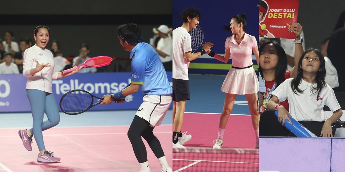 Desta - Nagita Slavina Must Acknowledge the Greatness of Jung Ha Young and Tae Eun in Lagi Lagi Tennis, The Kids Support to the Max