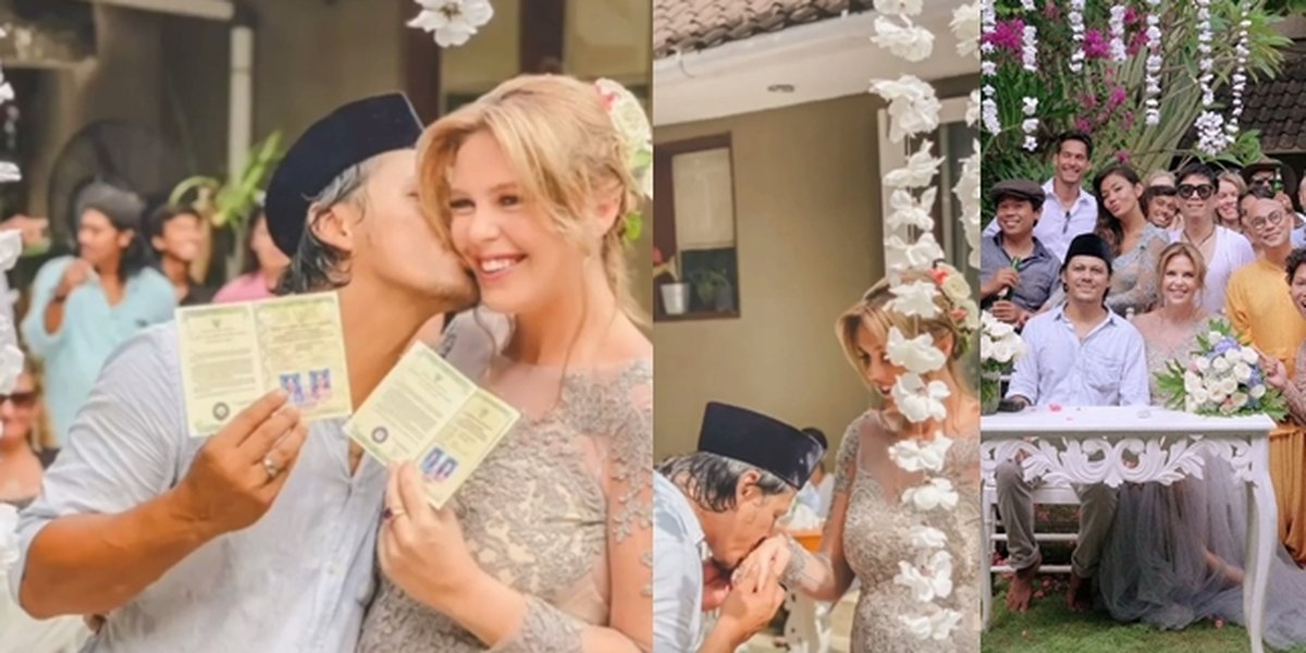 Detail of Mayky Wongkar's Marriage Vows, Brutally Kissing Pregnant Wife - Attended by Shanty and Richo Kyle