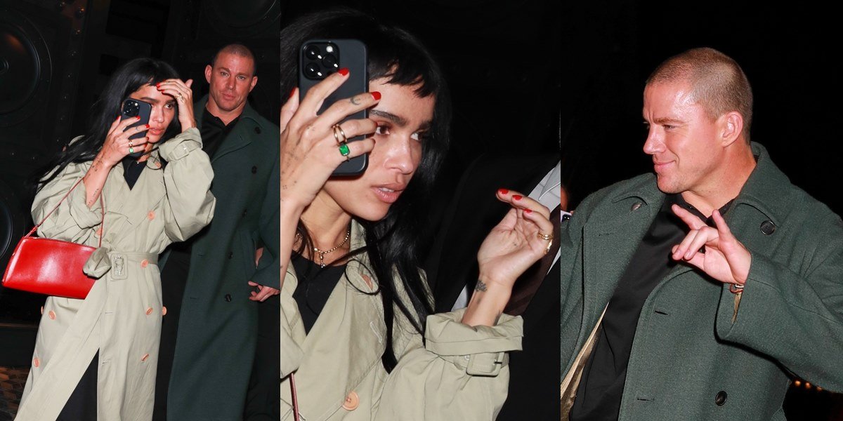 Moments When Channing Tatum and Zoe Kravitz Caught on Camera by Paparazzi While on a Date