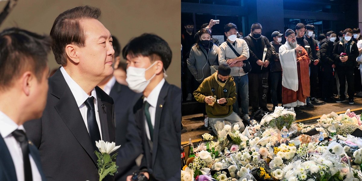 The Moment of the Arrival of the President of South Korea to the Location of the Itaewon Halloween Tragedy, Greeted by the Sad Cries of the Residents