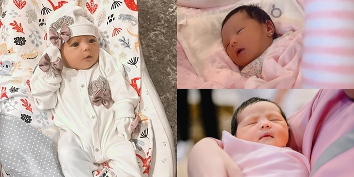 Taught to Cover Her Body Since She Was a Baby, 8 Photos of Baby Ameena, the Daughter of Aurel Hermansyah and Atta Halilintar, Wearing Covered Outfits