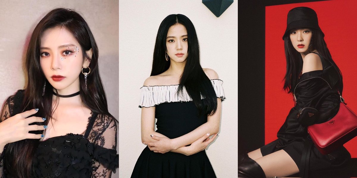 Wrapped in All Black Outfit, Portraits of the 10 Most Beautiful K-Pop Idols in 2021 According to King Choice's Voting are Like Goddesses