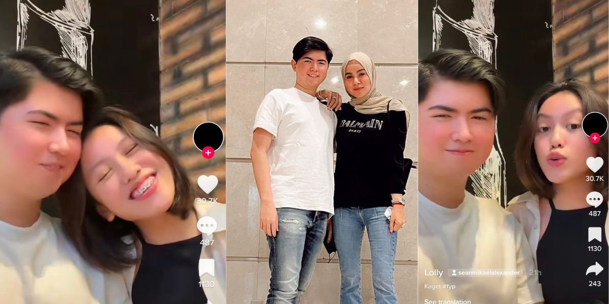 Suspected Dating, 8 Intimate Photos of Olla Ramlan's Eldest Son and Nikita Mirzani's Daughter Make a Video Together