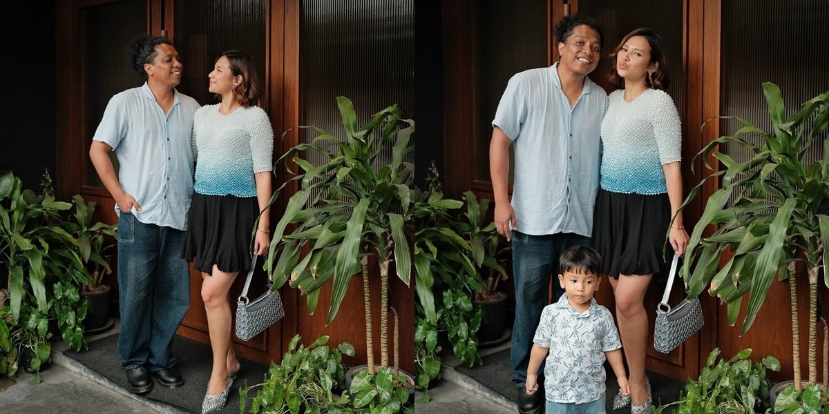 Suspected of Being Pregnant Again, 8 Photos of Indah Permatasari & Arie Kriting's Wedding Anniversary Celebrated Simply