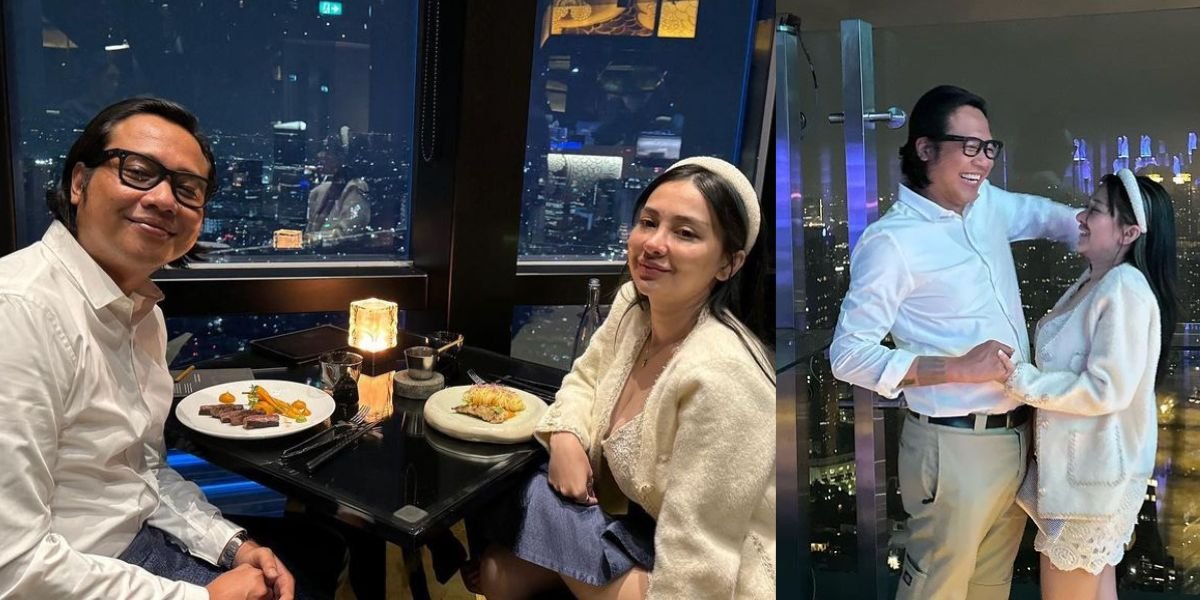 Suspected to Be in a Romantic Relationship, 8 Photos of Cupi Cupita Celebrating Gofar Hilman's Birthday - Wearing Couple Outfits!