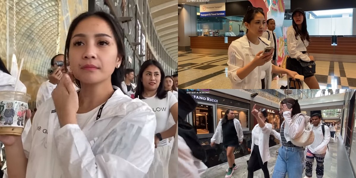8 Photos of Nagita Slavina Shouting in Singapore Mall Calling Nia Ramadhani - Already Reminded