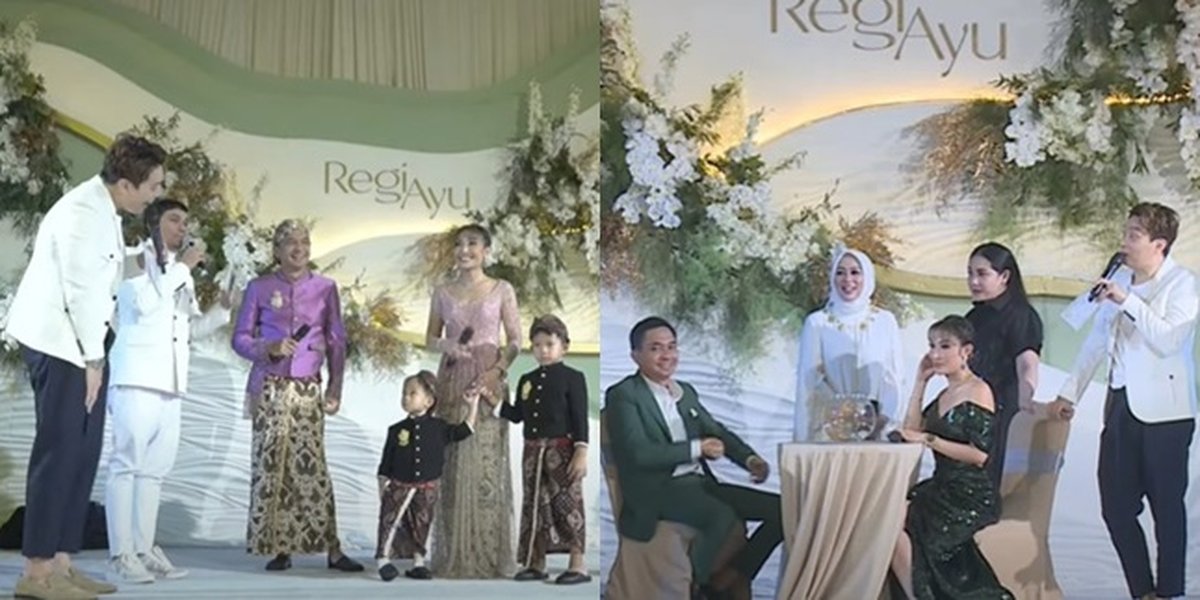 Held Luxuriously - Filled with Stars, 8 Joyful Photos of Ayu Dewi and Regi Datau's 10th Wedding Anniversary Celebration
