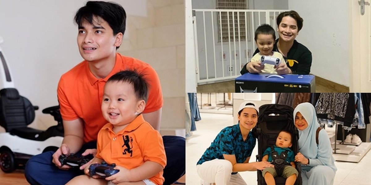 Larissa Chou Files for Divorce, 8 Warm Photos of Alvin Faiz Taking Care of Their Child Amidst Arifin Ilham's Passing