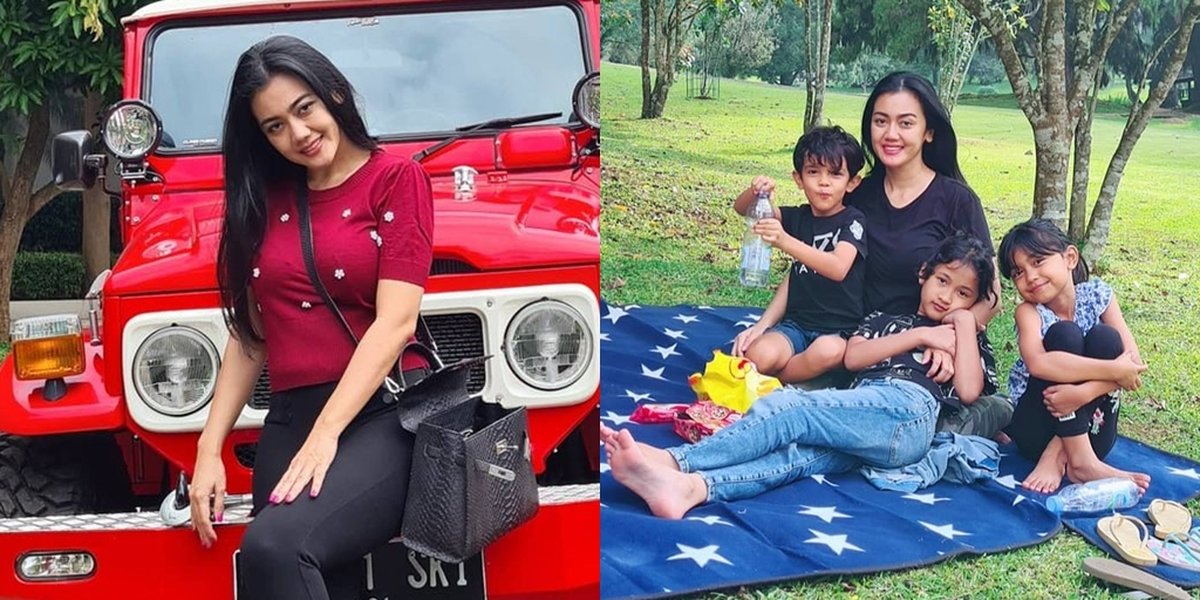 Divorced by Husband, Sneak Peek 8 Resilient Photos of Nia Anggia, the Late Julia Perez's Sister, with Her Child - Always Smiling