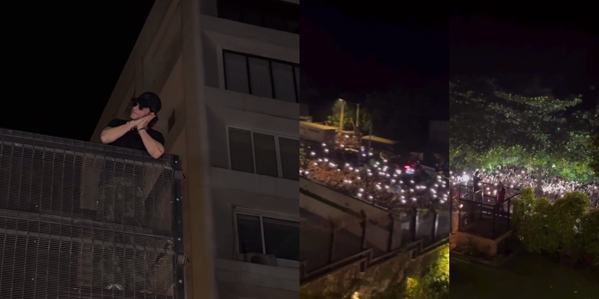 Attended by Thousands of Fans, 8 Pictures of Shahrukh Khan's 58th Birthday Celebration at Mannat - Festive and Full of Love