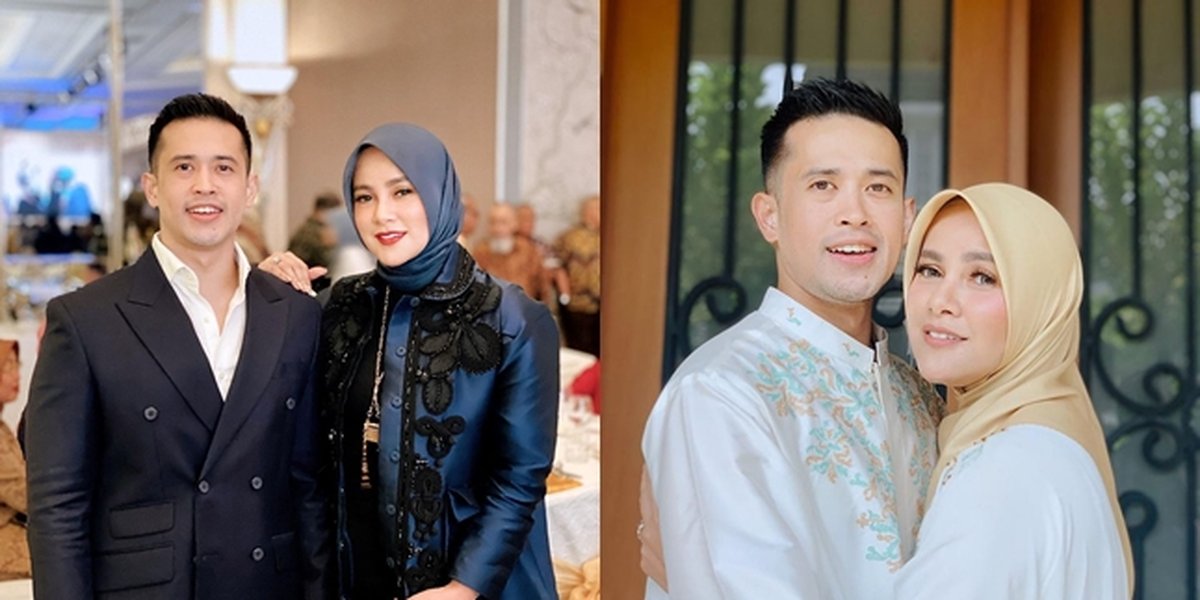 Rumored to Divorce, 8 Affectionate Photos of Olla Ramlan and Aufar Hutapea Celebrating 9 Years of Marriage - Sticking Together Like a Stamp