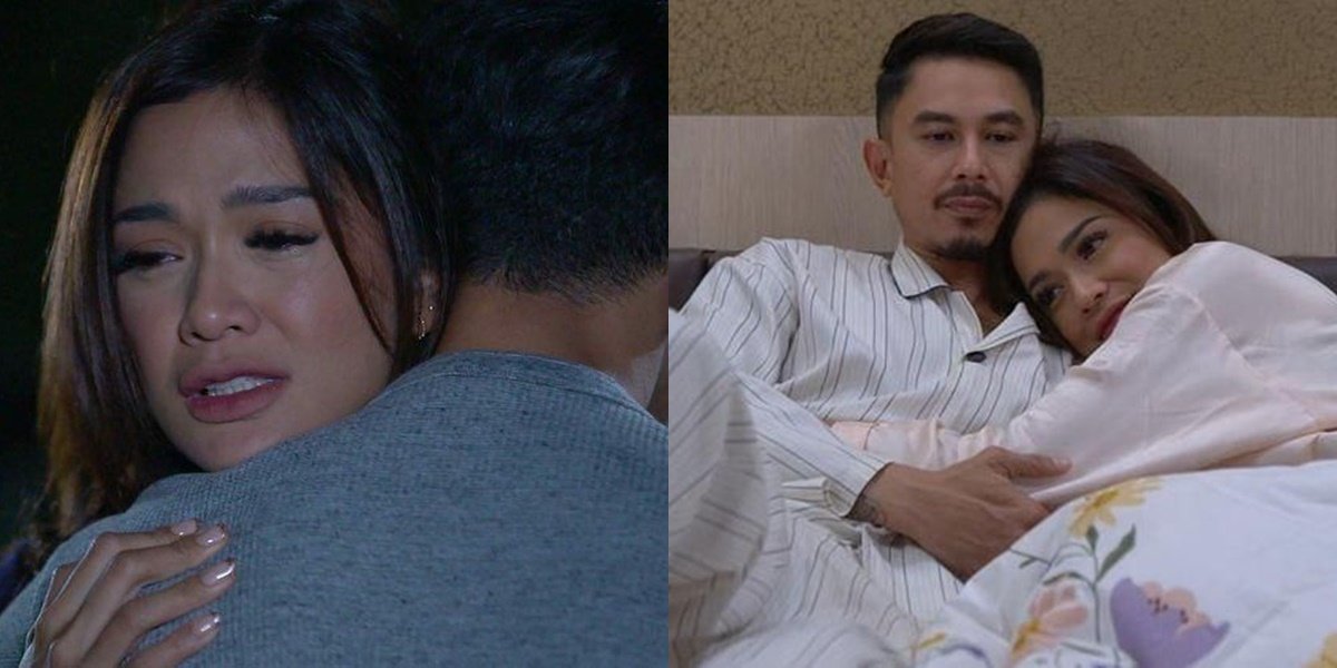 Rumored to be Cheating on Dahlia Poland, Here are Photos of Fandy Christian and Andi Annisa Being Intimate in a Soap Opera