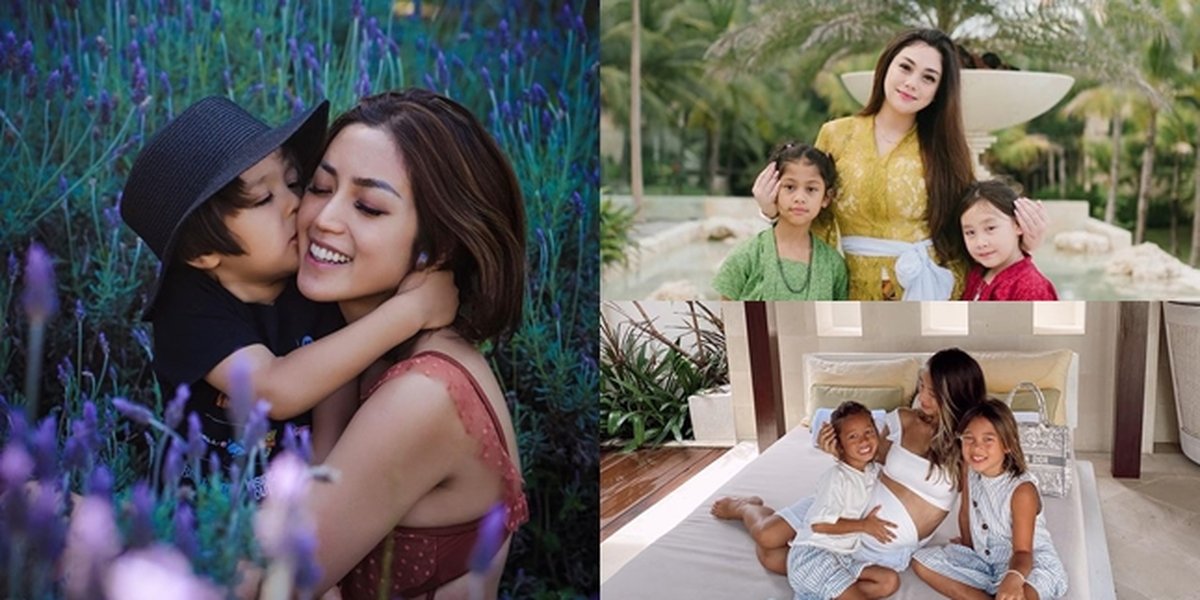 Dubbed True Hot Mom, Peek 8 Photos of Celebrities From Jessica Iskandar - Celine Evangelista Again Taking Care of Children