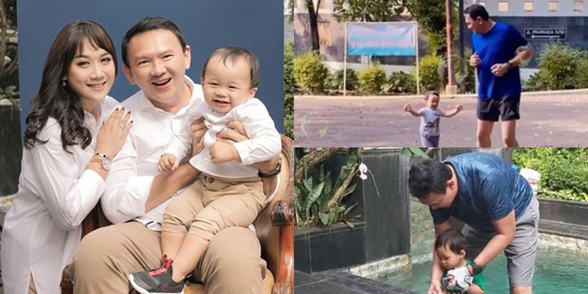 Known Firm, 8 Heartwarming Moments of Ahok Caring for Baby Yosafat - From Learning to Read the Bible to Exercising Together