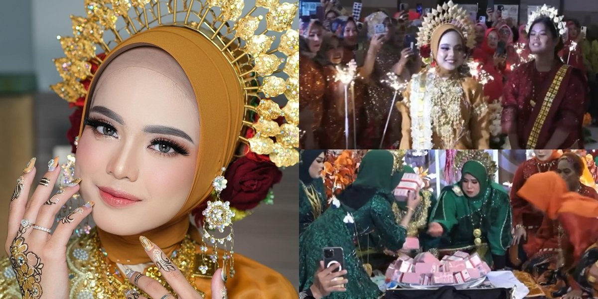 Thought to Fail to Get Married, Here are 8 Pictures of the Atmosphere of the Procession of Putri Isnari's Bridal Money - Netizens Finally Know How Much 2 Billion Is