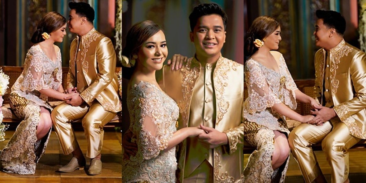 Thought to Really Get Married, Here are 10 Romantic Portraits of Billy Syahputra and Amanda Manopo Wearing Wedding Dresses Designed by Anne Avantie