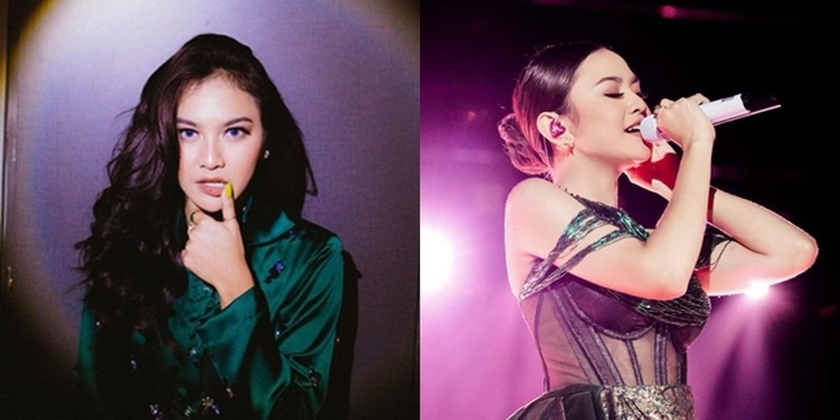 Deemed Inappropriate, 11 Photos of Mahalini Wearing Transparent Outfit When Performing 'Indonesia Raya' - Considered Too Sexy