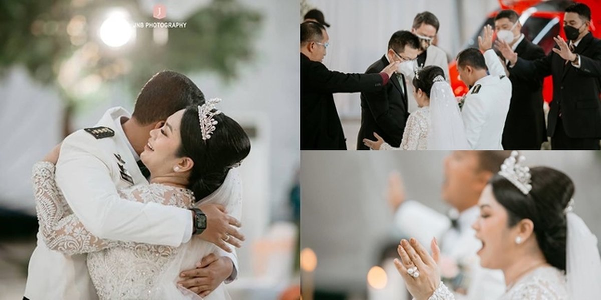 Married to Colonel TNI, 9 Happy Moments of Joy Tobing's Wedding - Beautiful Bride's Aura Steals Attention