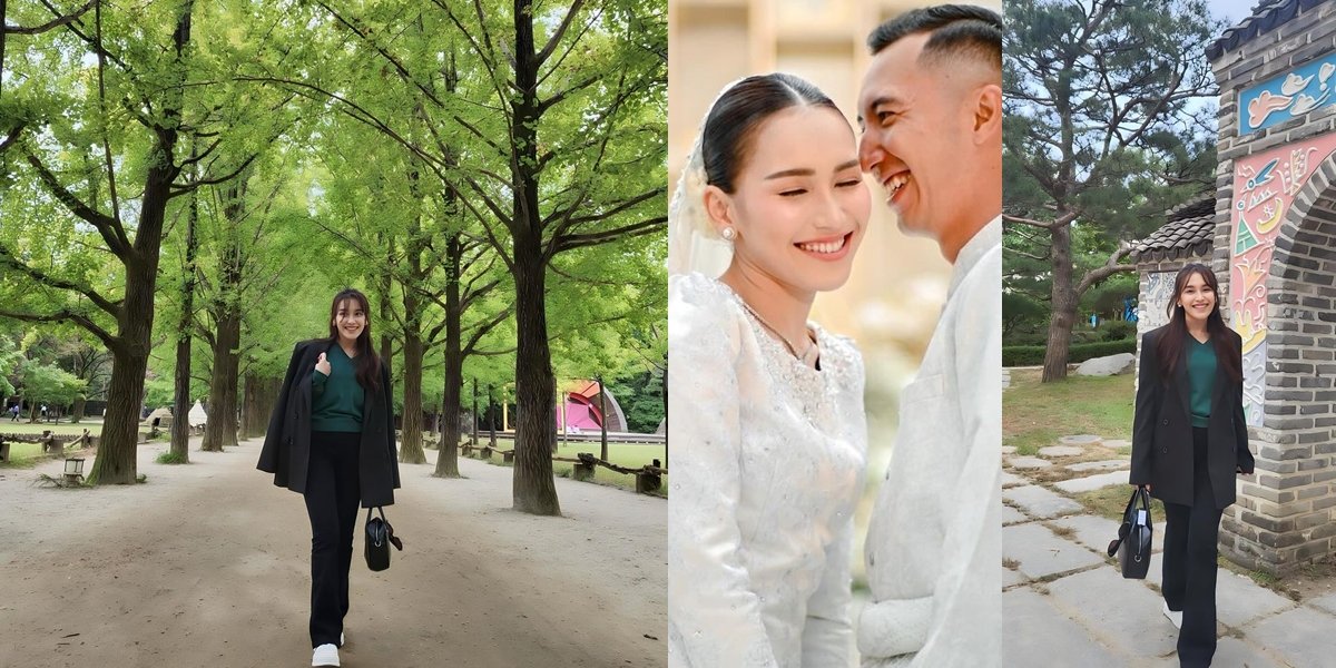 Rumored to Chase Netizens Who Call Her Fiancé a Red Flag, Beautiful Ayu Ting Ting's Vacation Photos in Korea