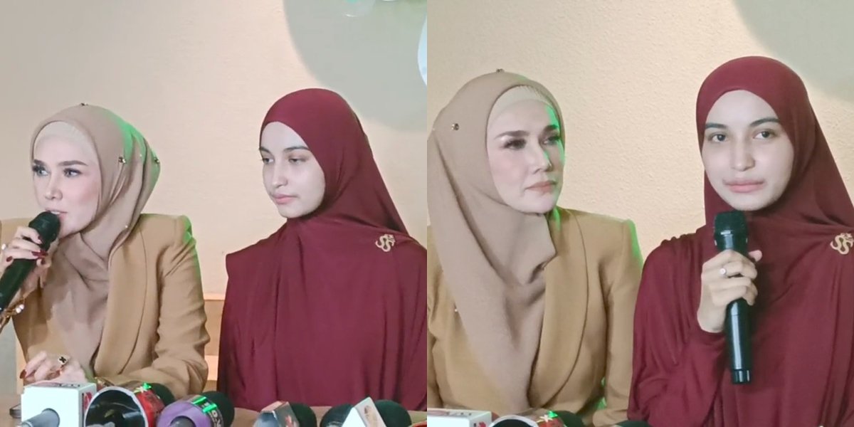 Accompanied by Mulan Jameela, Cut Intan Nabila Admits to Focusing on Domestic Violence Case - Reveals About Divorce Lawsuit - Condition of Her Child