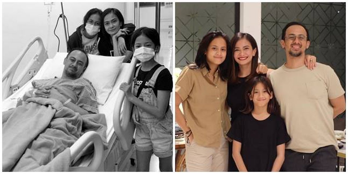 Struck by Husband's Broken Leg Disaster, Here are 7 Compact Photos of Ersa Mayori's Family