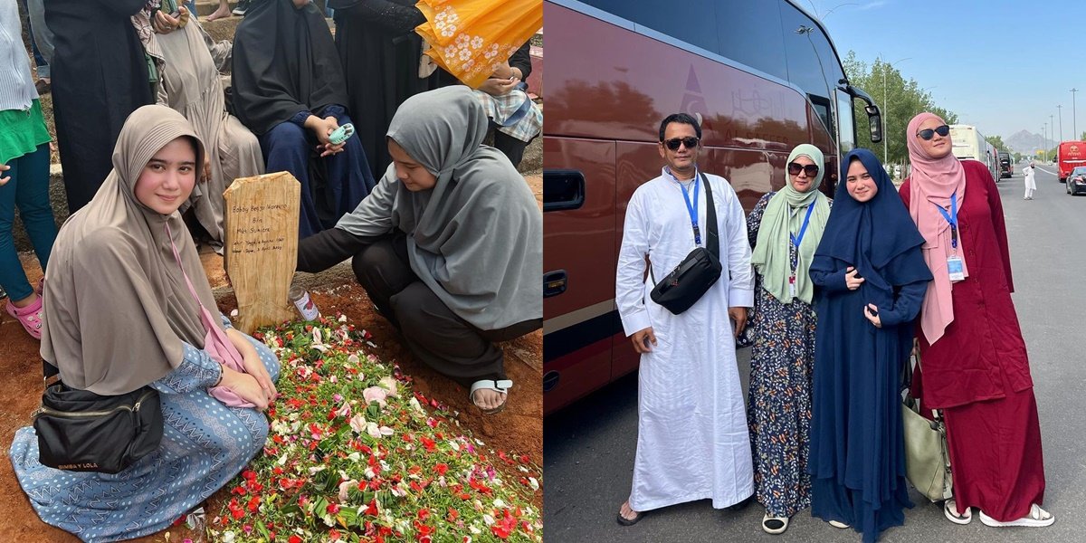 Left Forever, 8 Pictures of Tissa Biani and Her Father as Memories - Umrah Together Became the First and Last