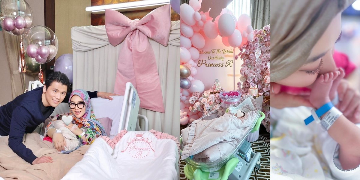 Accused of Fake Pregnancy, Syahrini Posts Photos of Moments with Princess R in the Hospital - Proving She Really Gave Birth