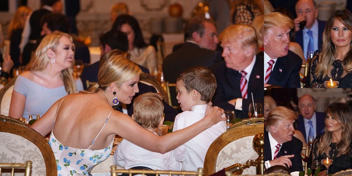 Donald Trump Celebrates Thanksgiving with Family in Florida