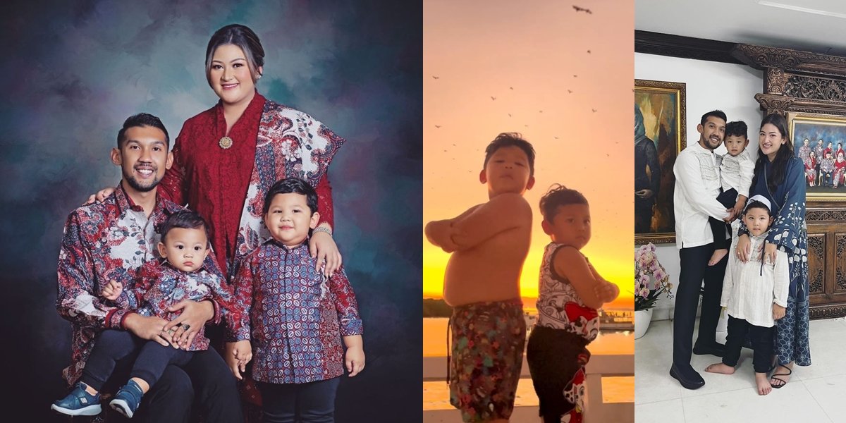 Annisa Trihapsari's Two Handsome Grandchildren, the Beloved Children of Danvy Rukmana - Her Daughter Raised by Tutut Soeharto