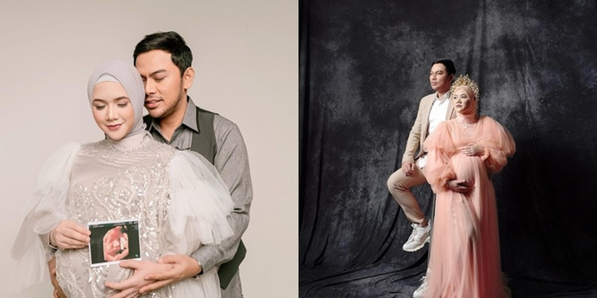 Two Years Waiting for Pregnancy Until Afraid Husband is Unhappy, Here are 8 Latest Maternity Shoot Portraits of Fikoh LIDA - Once Showcasing the Face of the Little One
