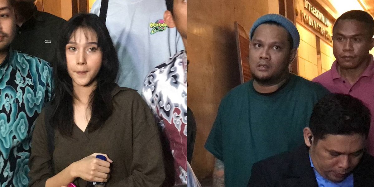 Sitting Side by Side in the Investigator's Room, 8 Photos of Virgoun & Tenri Ajeng Anisa Responding to Police Summons