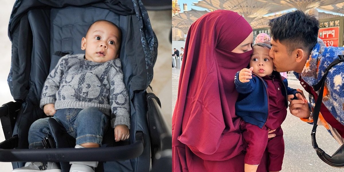 Once Criticized, Now Loved, 8 Portraits of Baby Leslar, Lesti & Rizky Billar's Child Who Just Turned One - Even More Handsome & Charming