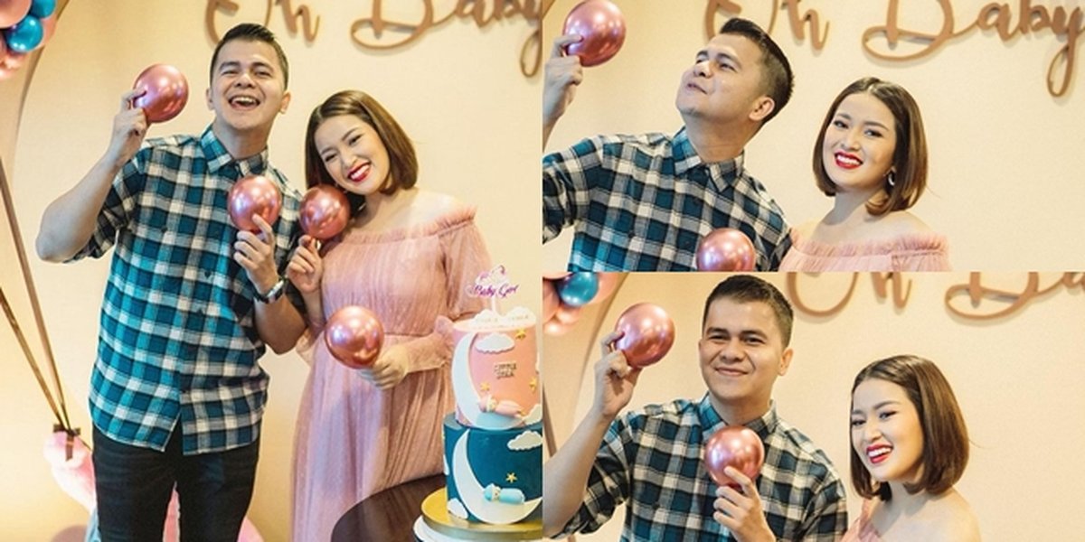 Formerly Thought to be Fake Pregnant, 8 Portraits of Rosiana Dewi's Celebration and Gender Reveal - Showing a Growing Baby Bump