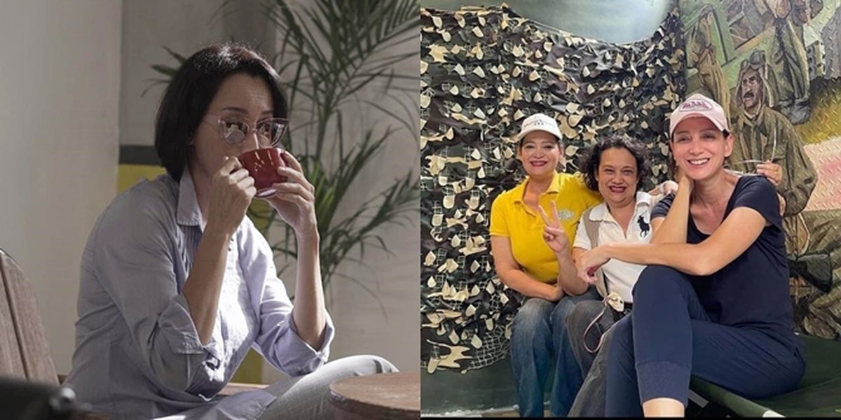 Formerly Often Played 'Indro's Wife' in Warkop Films, Here are 7 Portraits of Karina Suwandi who Still Looks Beautiful at 48 Years Old - Energetic and Diligent in Sports